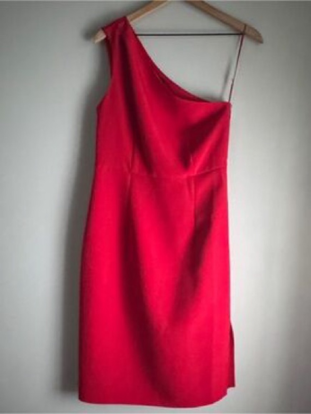 Express One-Shoulder Red Women’s  Dress new without tags
